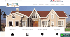 Desktop Screenshot of mastersiding.com