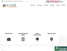 Tablet Screenshot of mastersiding.com